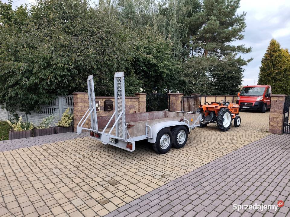 Przyczepa Pod Minikoparkę DMC 2500 Najazdy Wodzisław