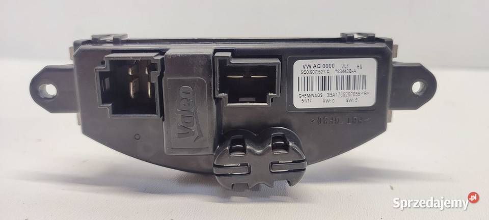 SKODA KODIAQ REZYSTOR DMUCHAWY 5Q0907521C