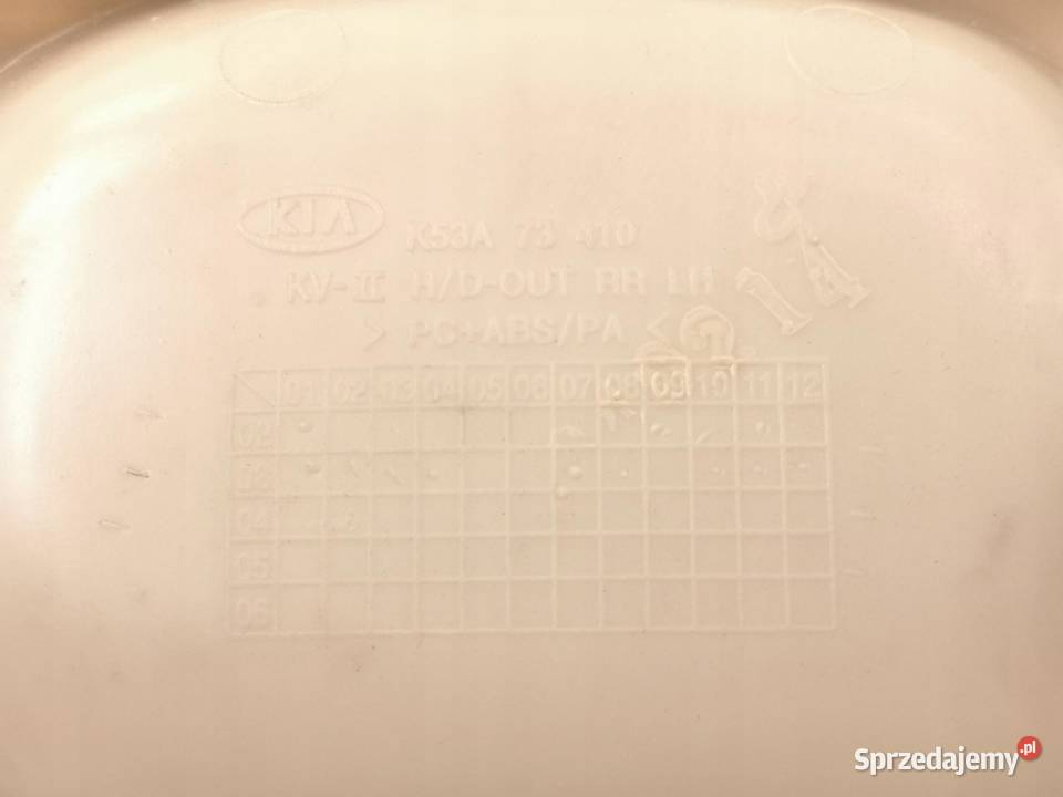 KLAMKA DRZWI PRZESÓWNYCH KIA SEDONA 0205 NOWA
