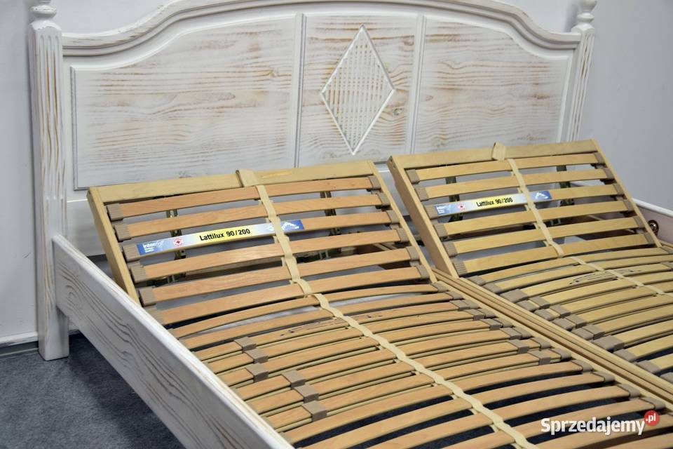 łóżko do sypialni z nowymi materacami Olsztyn