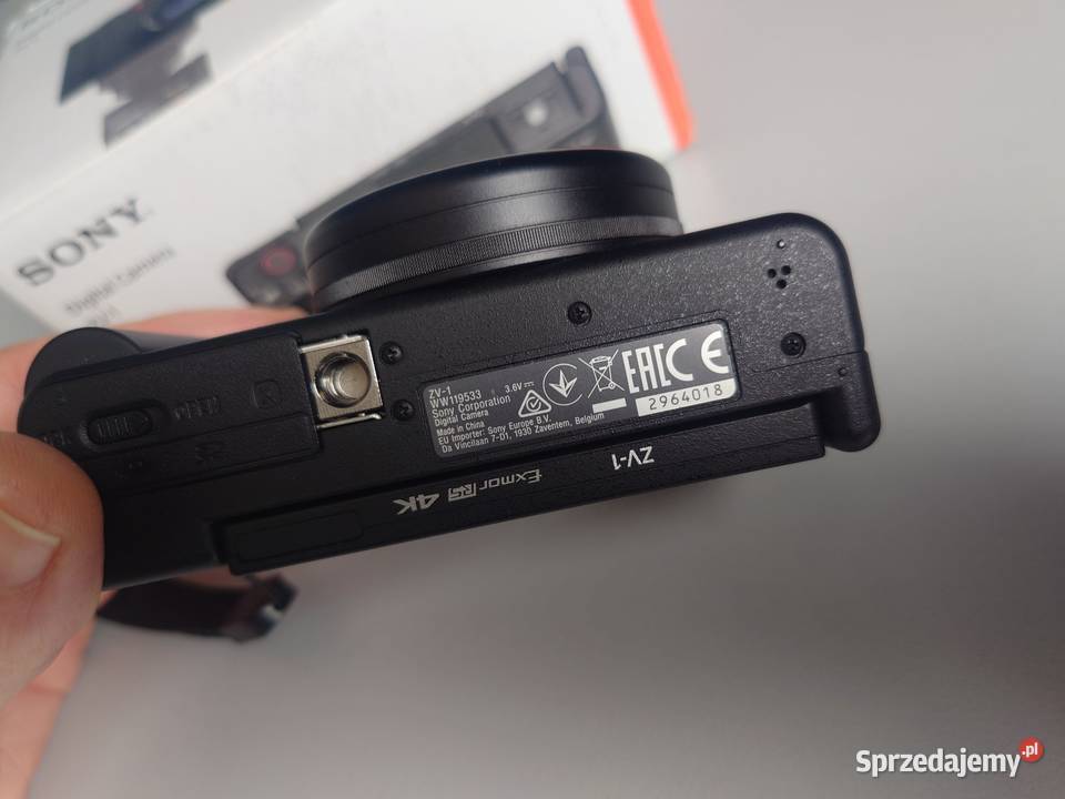 Aparat fotograficzny Sony ZV1 ZV1 video blog Katowice