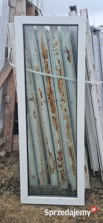 OKNA KacprzaK Witryna 51x145 FIX Używany PCV Okna ścienne Siedlce