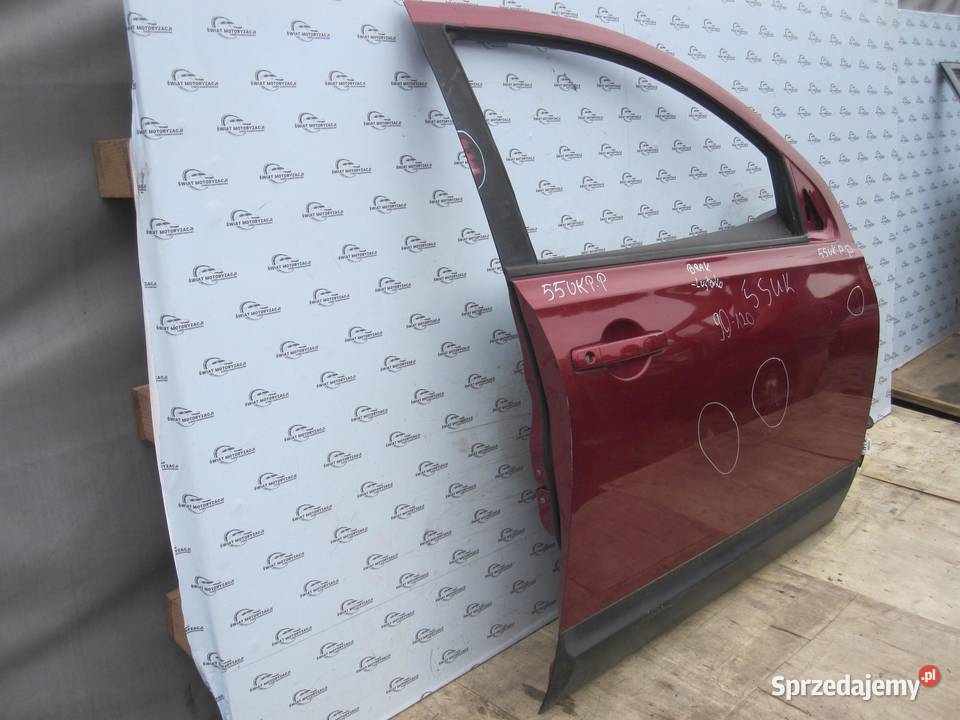 NISSAN QASHQAI I J10 LIFT 11r drzwi prawe przód