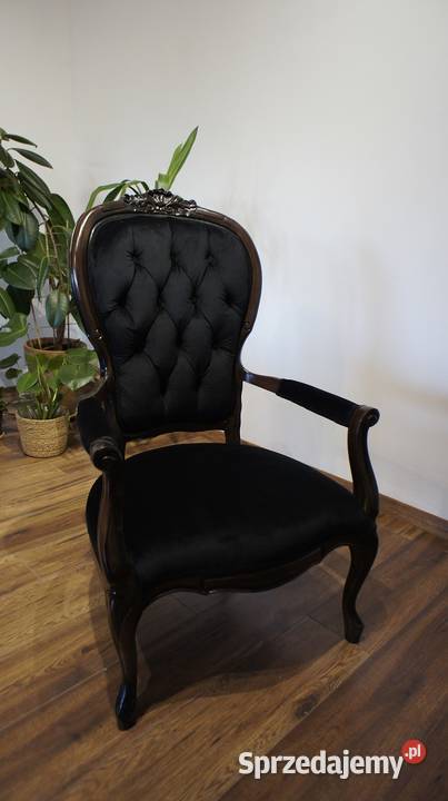 Fotel stylowy ludwikowski
