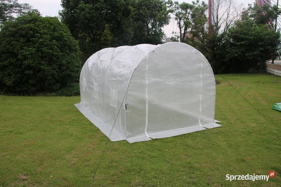 Tunel ogrodowy foliowy szklarnia folia 4x25x2m Tunele i szklarnie Poznań