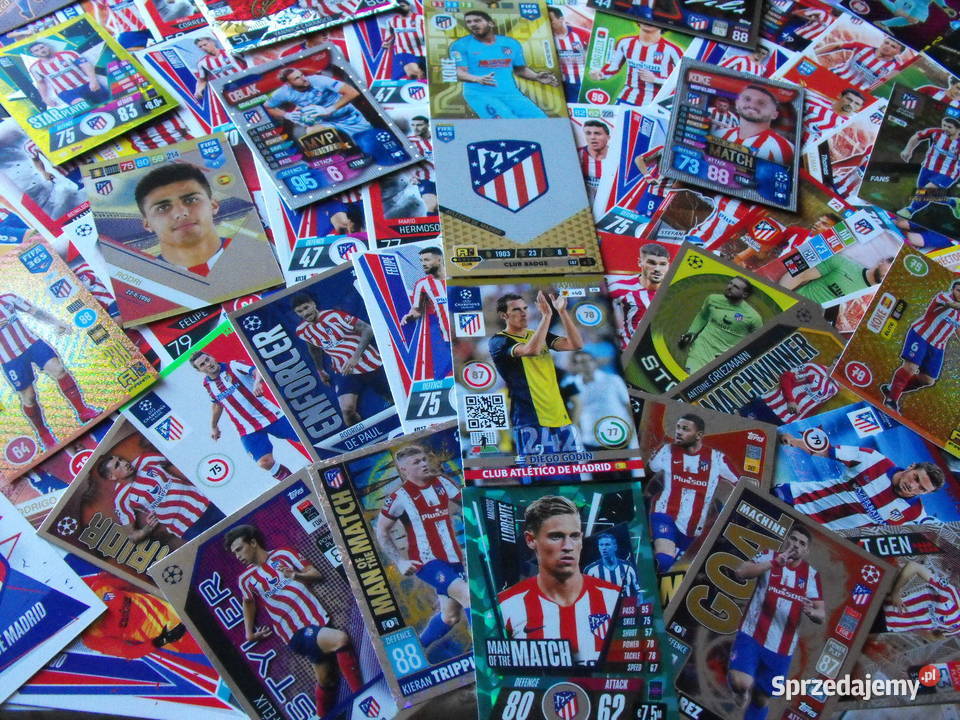 Karty piłkarskie ATLETICO MADRYT FIFA 365 i inne