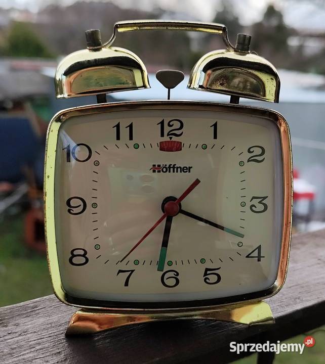 Zegarek z budzikiem Vintage Hoffner śląskie Sosnowiec