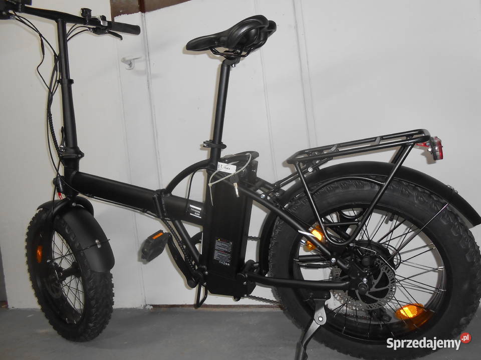Rower elektrrycznny składak fatbike 20 alu rama lubuskie Świebodzin
