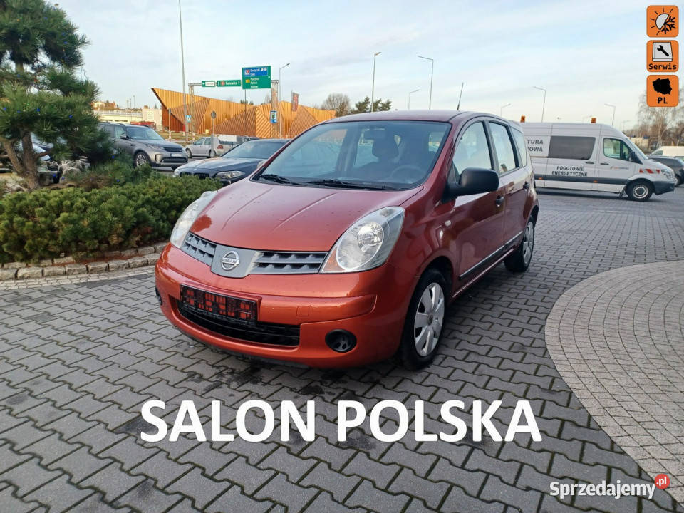 Nissan Note Salon Polska, manual, klimatyzacja, benzynka, e…