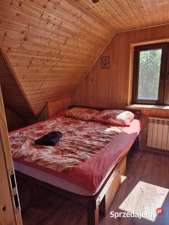 Domek do wynajęcia na dużej ogrodzonej działce Hajnówka sprzedam