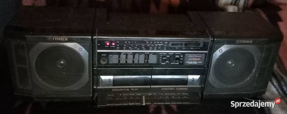 Zestaw elektroniki PRL retro radia Unitra TV Gdynia