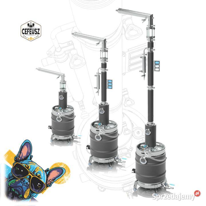 Destylator Bufor OLM Projekt CAD łódzkie Poddębice