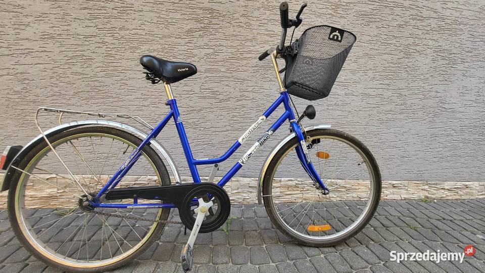 Sprawny damski rower miejski gotowy do jazdy Spórok