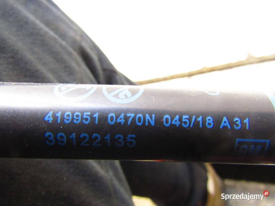 SIŁOWNIK TELESKOP KLAPY BAGAŻNIKA LEWY PRAWY osobowe sprzedam