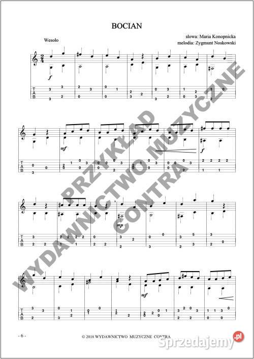 Łatwe Piosenki dzieicięce na gitarę mazowieckie Nieporęt sprzedam