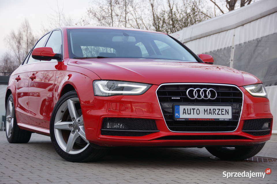 Audi A4 20 TDI CR 150 Lift 4x4 SLine Webasto małopolskie Nowy Sącz