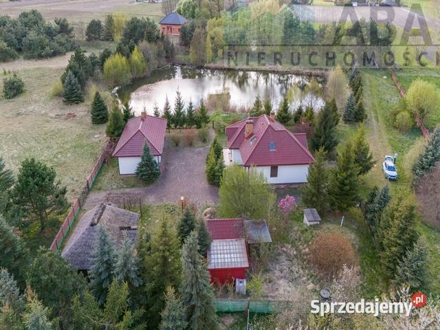 WYJĄTKOWA POSIADŁOŚĆ Z DWOMA STAWAMI DRĄŻEŃ GM polna sprzedam