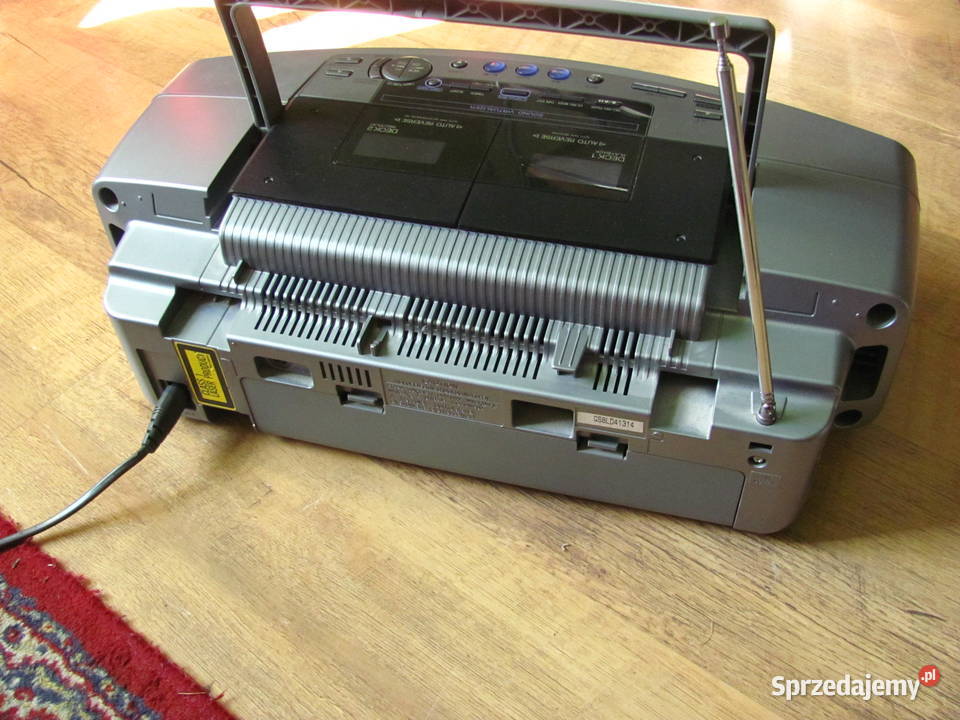 Radiomagnetofon z CD Boombox Panasonic RXED55 Łódź