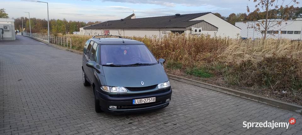 Renault Espace 3 20 140 THE RACE zielony Lublin