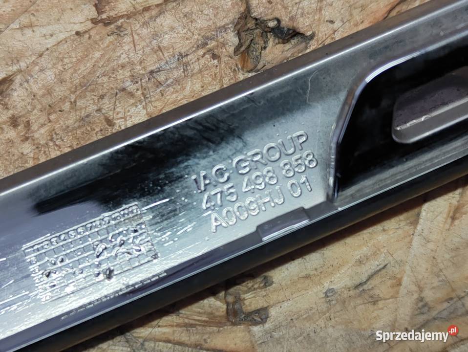 Listwa Chrom na Grill Opel Corsa F Prawa Atrapy wielkopolskie Pleszew sprzedam