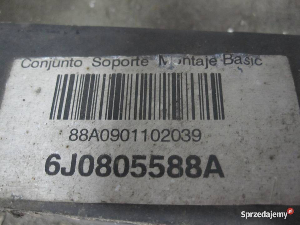 SEAT IBIZA IV 09r pas przód 6J0805588A Części samochodowe