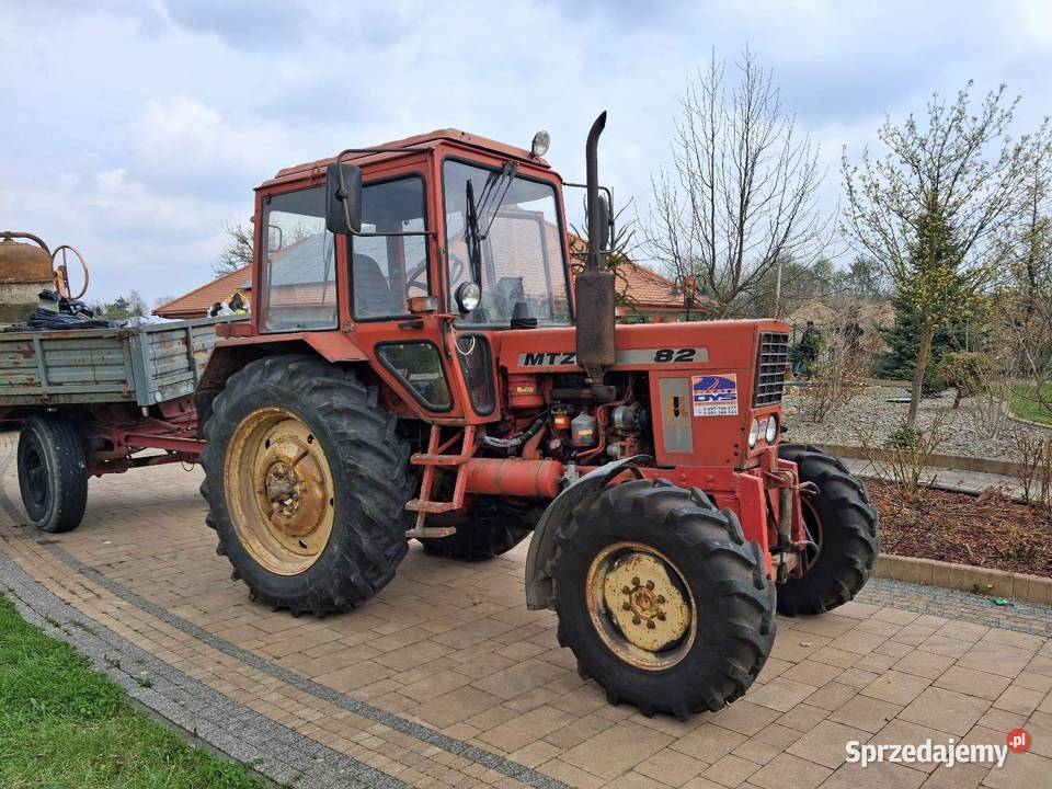 Ciągnik rolniczy traktor MTZ 82 pronal płóg Lublin