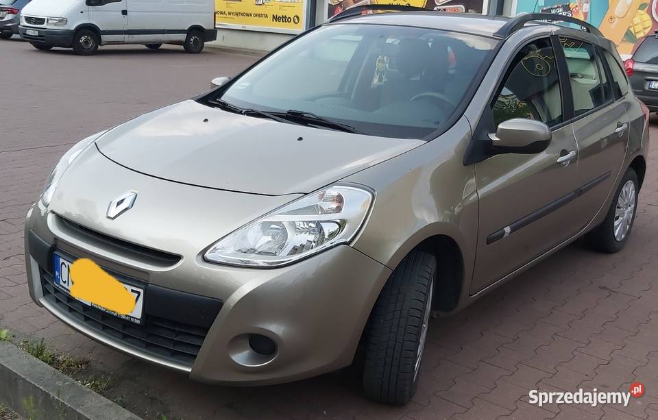 Renault Clio lll Grandtour 12 benzyna 2009r Bydgoszcz