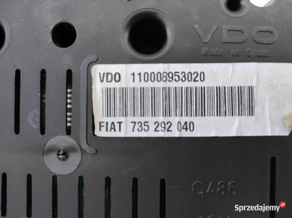 LICZNIK ZEGARY ALFA ROMEO 147 937 3D Nowy Tomyśl sprzedam