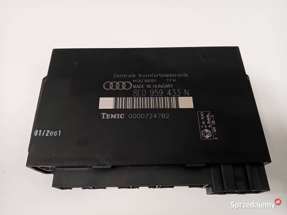 Moduł komfortu 8E0959433N AUDI A4 B6 B7 WYSYŁKA