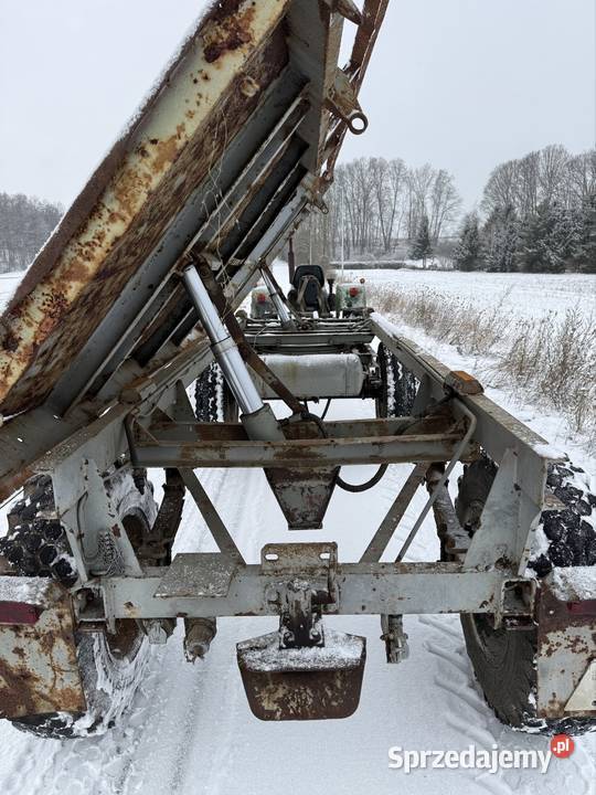 Przyczepa Rolnicza Wywrotka 6t Hl Hw 6011 Hk Thk nieuszkodzony Bolesławiec