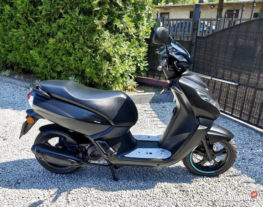 Skuter Peugeot Kisbee 50cc 2020r 3500 Wtrysk LED Łask sprzedam