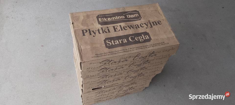 Stara cegła płytki elewacyjne Augustów