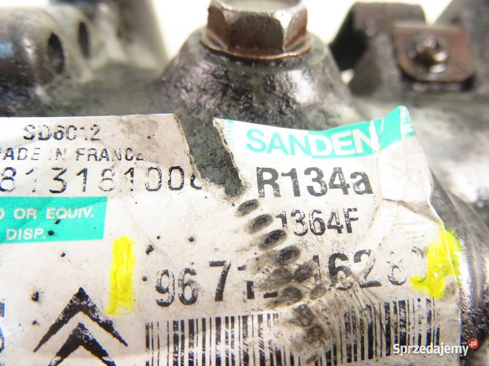 KOMPRESOR KLIMATYZACJI PEUGEOT PARTNER Tepee 16 osobowe