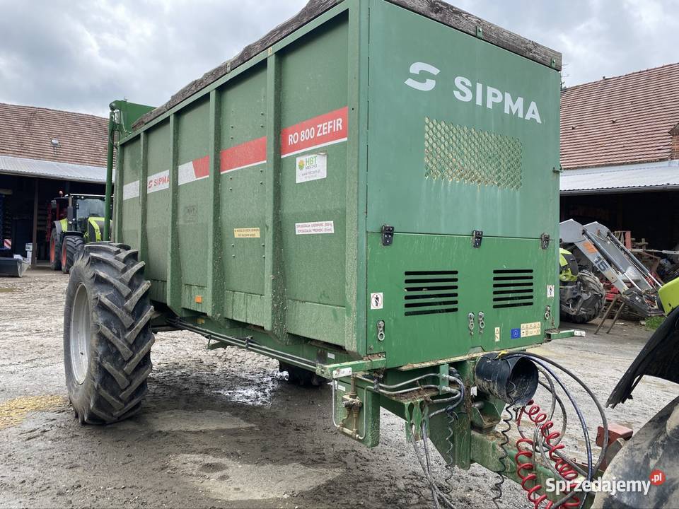 Rozrzutnik rozsiewacz wapna Sipma Zefir 800