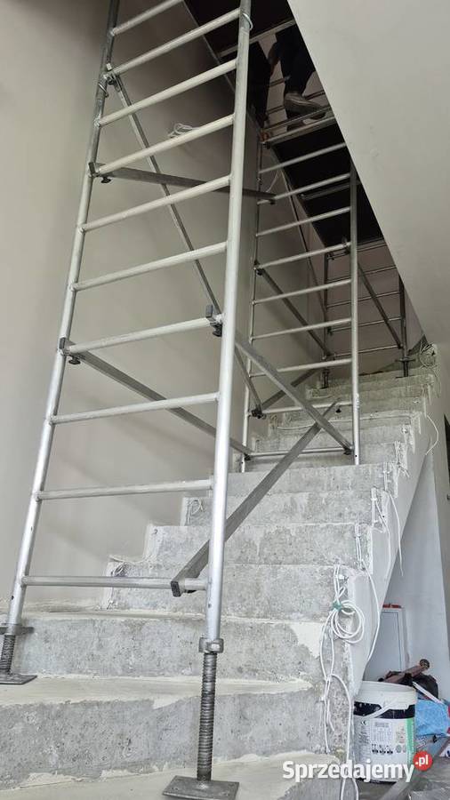 Rusztowanie na schody i do loftów lekkie mobilne Warszawa