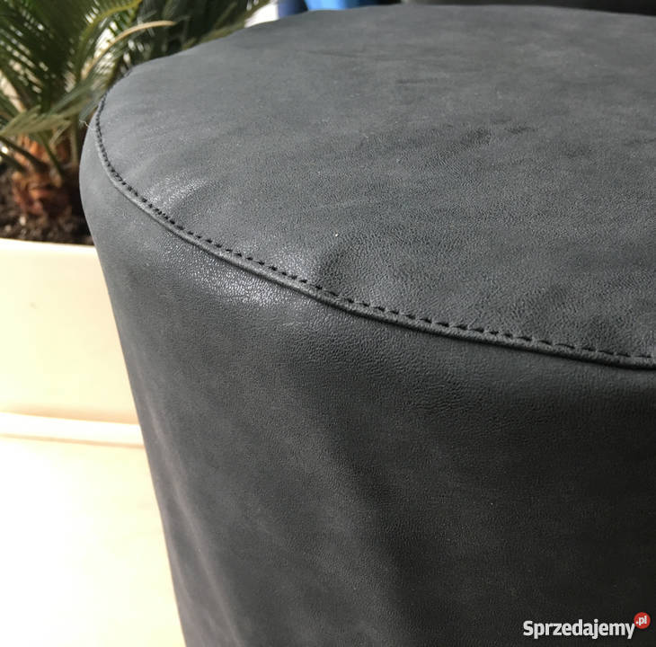 Stołek Hocker skórzany SUPER JAKOŚĆ Kanie
