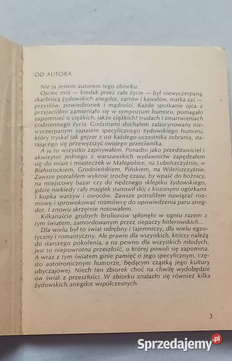 Judaica Mieczysław Jewerbaum Same cuda żydowskie wielkopolskie Koźminek