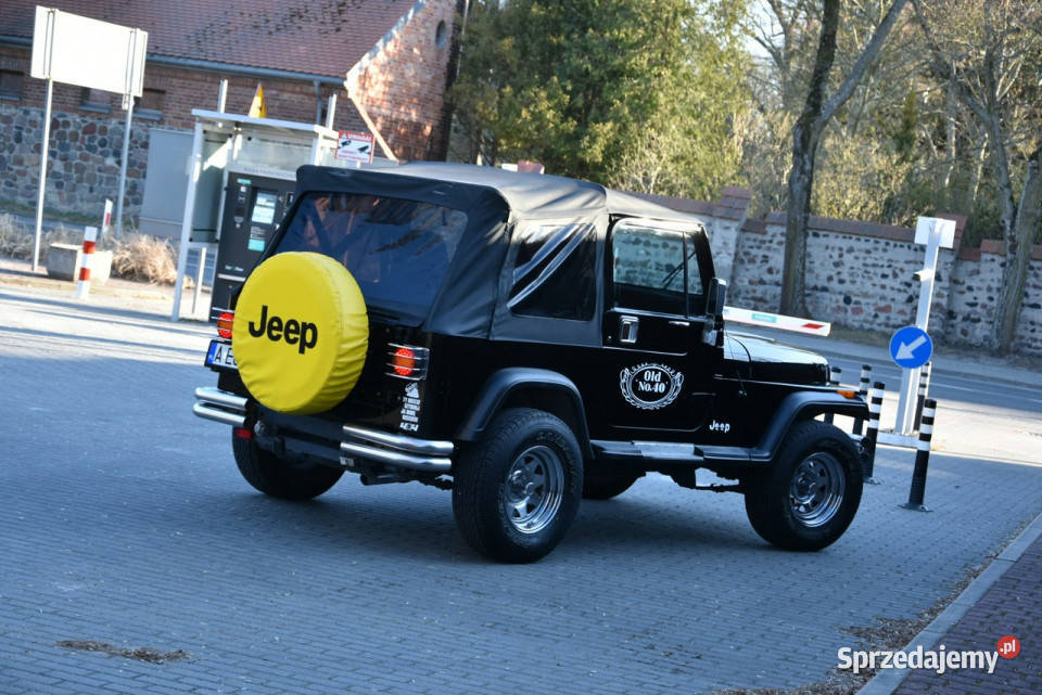 Jeep Wrangler YJ 25 125 Manual 1991r 4x4 Skóra Terenowy Kampinos