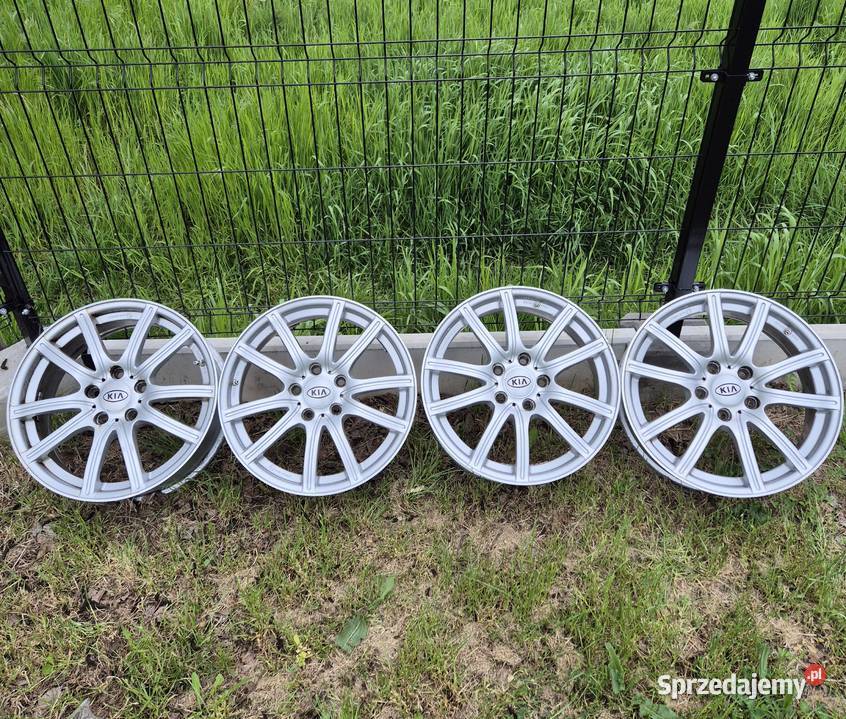 Felgi aluminiowe 17 rozstaw 5x1143 czujniki TPMS aluminiowe Bochnia