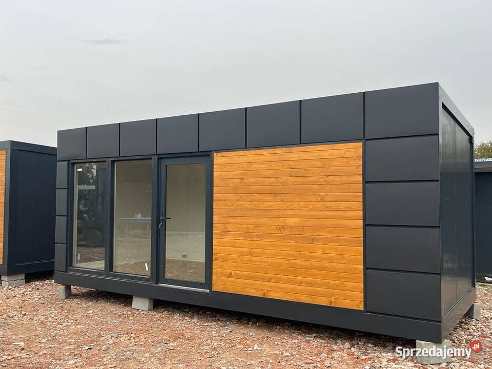 Pawilon biurowy handlowy kontener biuro 7x3 Kępina