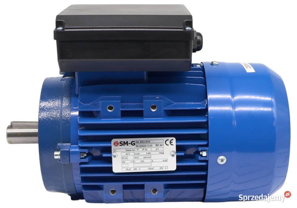 SILNIK ELEKTR 11kW 230V 1410obr 1Fazowy Solec Kujawski