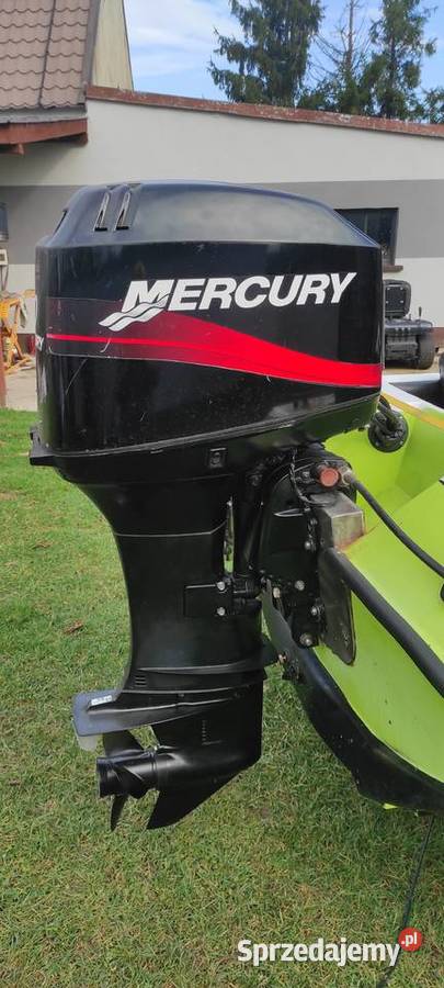 Łódź motorowa z silnikiem Mercury 50 2t Wronki