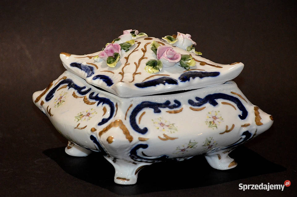 Porcelana Roceram Bombonierka Mica hand made do Porcelana i szkło sprzedam