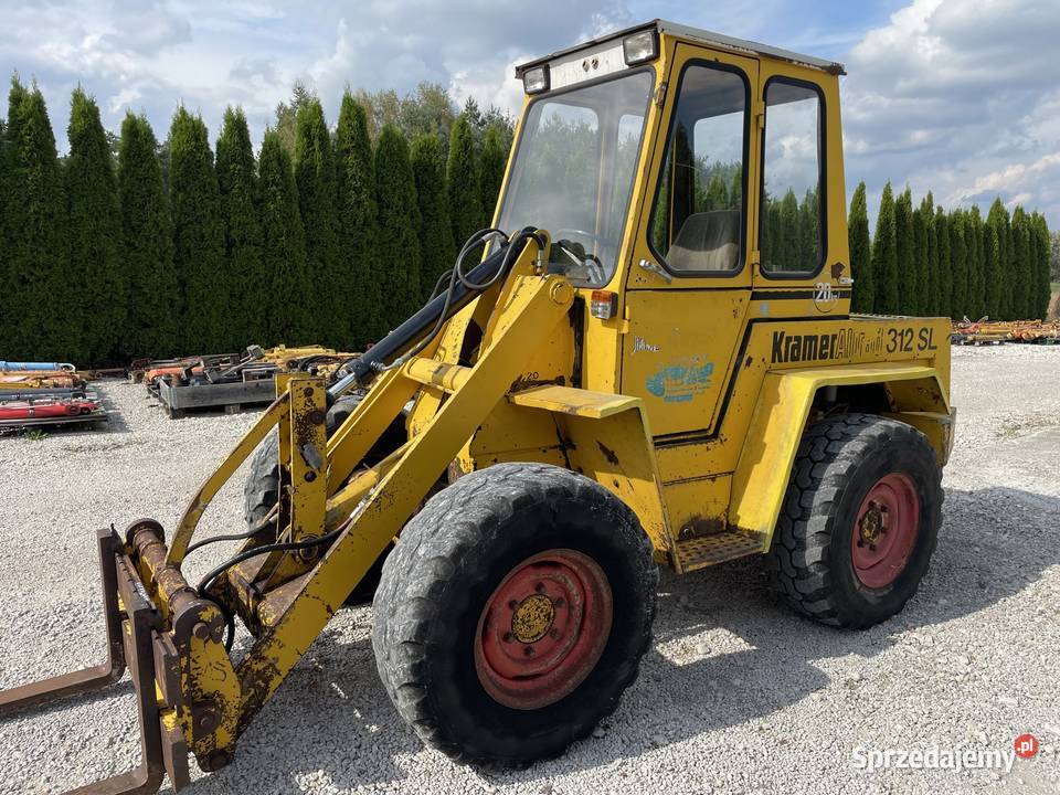 Ładowarka Kramer 312 SL Dwie osie skrętne Deutz Kielce