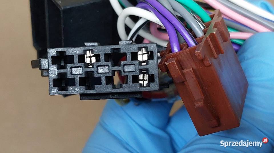 ADAPTER ZŁĄCZE ISO CITROEN C2 C3 C4 C5 PEUGEOT Układ elektryczny Mielęcin
