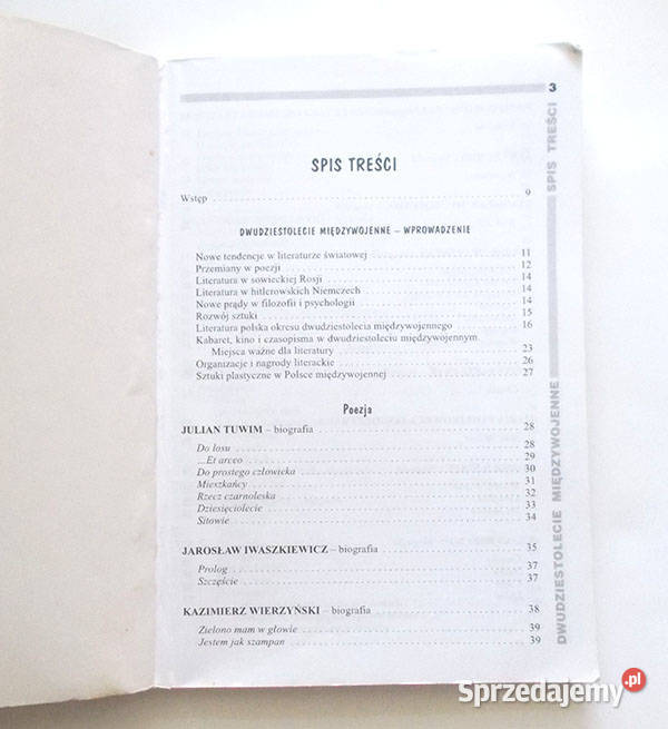 opracowanei 20lecie język polski liceum miękka Podręczniki Opole