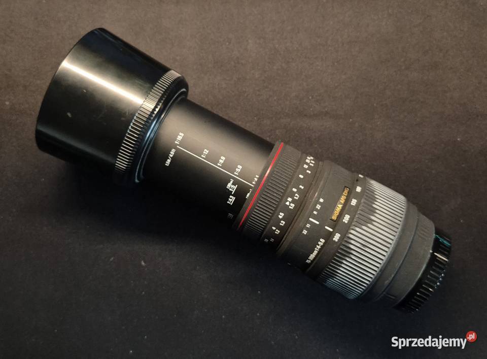 obiektyw sigma APO DG 70 300mm 14 56 Rybnik