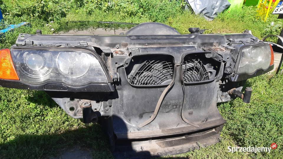 pas przedni kompletny lampy ksenon BMW 3 e46 Dębno sprzedam
