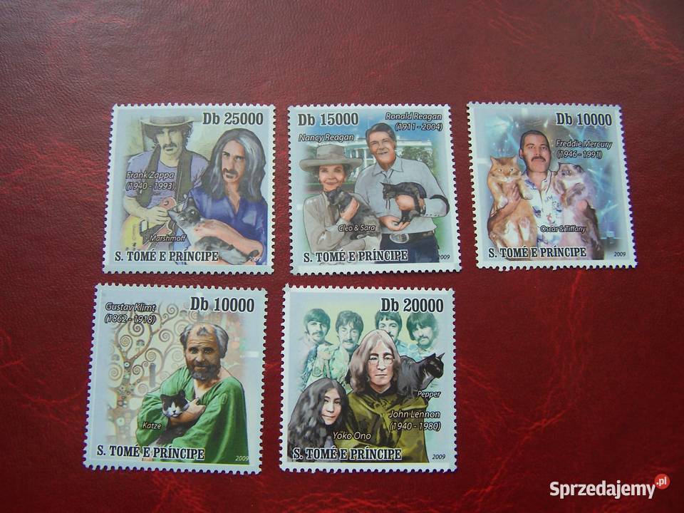Wyspy Św Tomasza 2009 MNH Sławni ludzie
