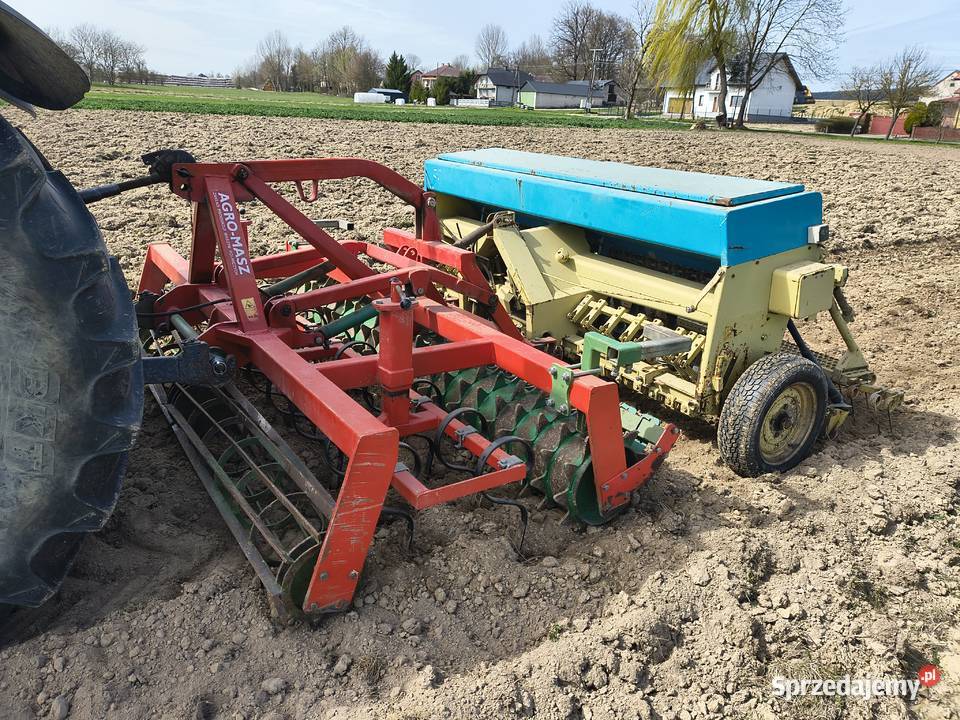 Agregat Uprawowo Siewny Agro masz Sulky Packer Łagów sprzedam
